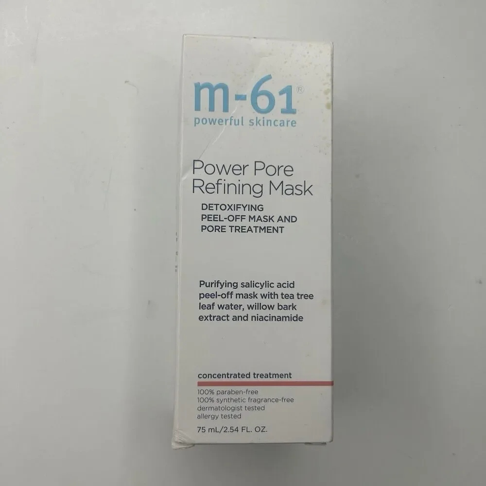 M-61 Power Pore Refining Mask DETOXIFYING PEEL-OFF PORE TREATMENT full size